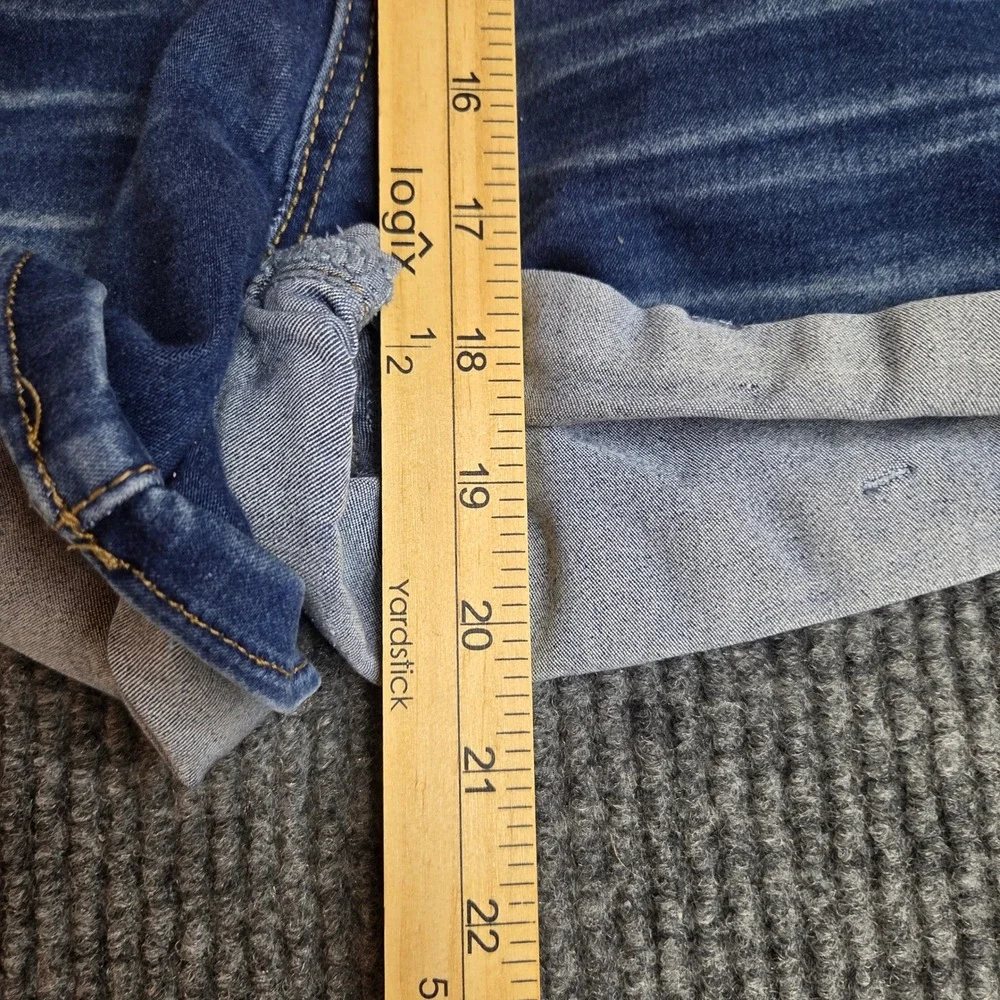 Hot‎ Kiss Girls Denim Overalls Shorts Distressed Blue Jean Adjustable Straps